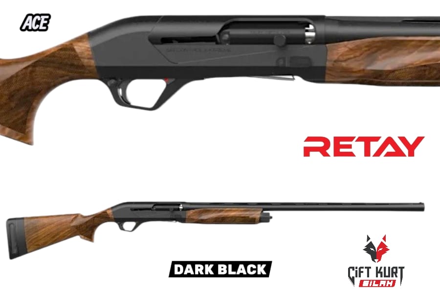 RETAY ACE DARK BLACK YİVSİZ AV TÜFEĞİ